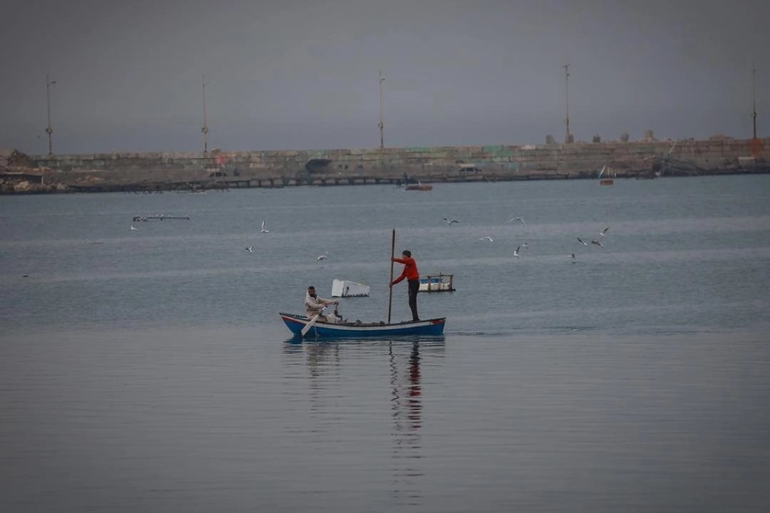 Filistinli balıkçılar tehlikeli olmasına rağmen mesleklerine devam ediyor