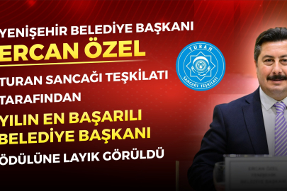 Ercan Özel yılın en başarılı belediye başkanı seçildi!