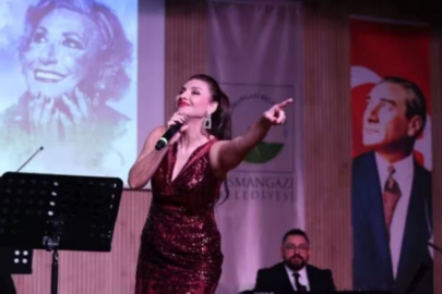 Müzeyyen Senar Osmangazi'de şarkılarla anıldı