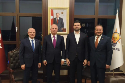 Bursaspor Başkanı Enes Çelik’ten teşekkür ziyareti!