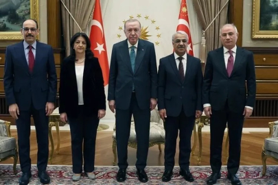 Cumhurbaşkanı Erdoğan ile görüşen DEM Parti heyetinden açıklama!