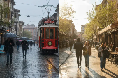 Bursa’da hafta sonu yağmurla başladı: Öğleden sonra bahar havası geliyor!