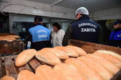 Osmangazi’de Ramazan mesaisi: Zabıtadan tatlı ve fırınlara hijyen çıkartması!
