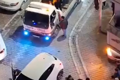 Trafiği felç eden magandalar!