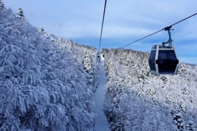Bursa'da teleferik seferleri durdu!