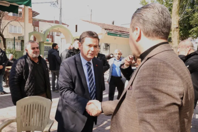 Erkan Aydın Alemdar mahallesi’nde söz verdi: "Sorunlar en kısa sürede çözülecek"