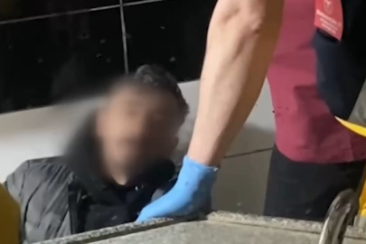 Tuvalette uyumuş kalmış...