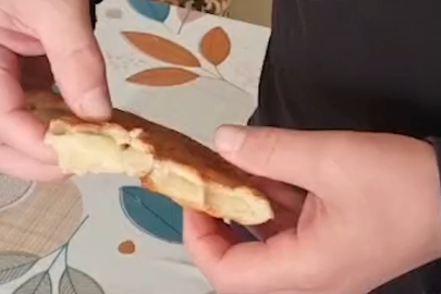 Sahurda tost yaptı, hayatının şokunu yaşadı!