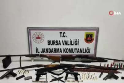 Bursa dahil 27 ilde dev silah operasyonu!