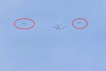 Korkulan oluyor! Hayalet uçaklar bakın hangi ülkede görüntülendi