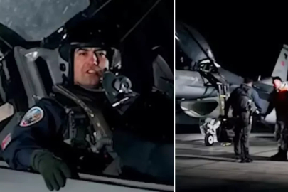 Şehit pilottan geriye bu görüntü kaldı...