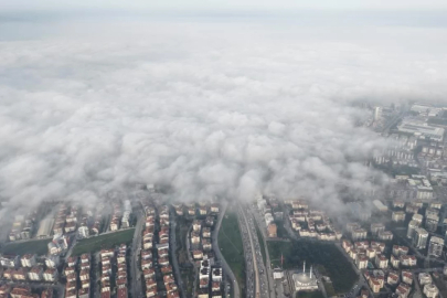 Bursa'da muhteşem sisli manzara!