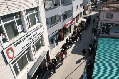 Bursa’da APP plaka izdihamı!