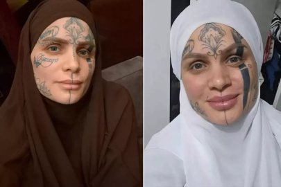 Yüzündeki dövmelerle gündem olan Nazan'ın yeni işi
