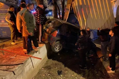 Bursa'da gece yarısı korkutan kaza!