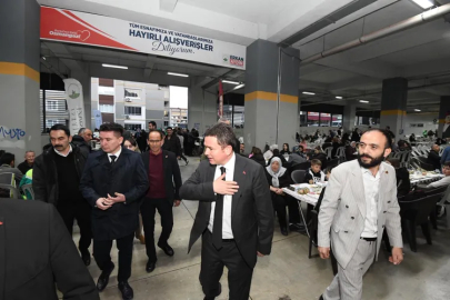 Başkan Erkan Aydın Yunuseli’nde vatandaşlarla iftar yaptı