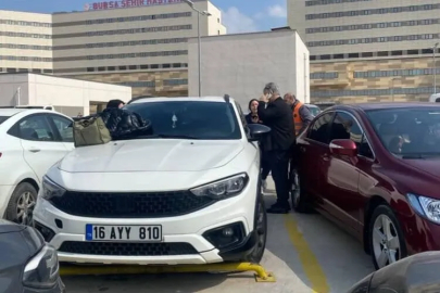 Bursa'da panik anları!