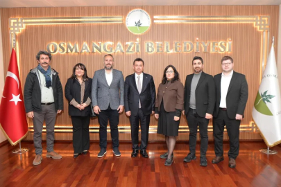 Osmangazi’de mimari ittifak: Erkan Aydın ve Mimarlar Odası heyeti bir araya geldi