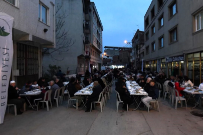 Osmangazi'de Ramazan'ın son sofrası Gülbahçe'de kuruldu