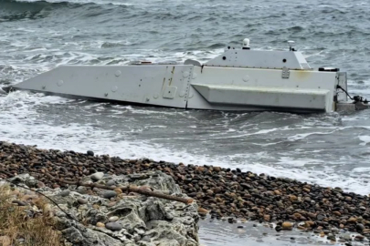 Sahile vurdu! Bölgeden ilk görüntüler geldi