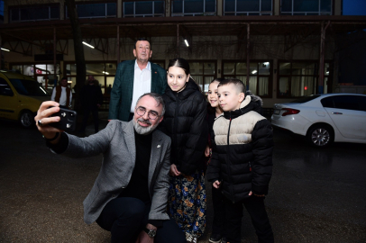 Başkan Erol’la bayram coşkusu...