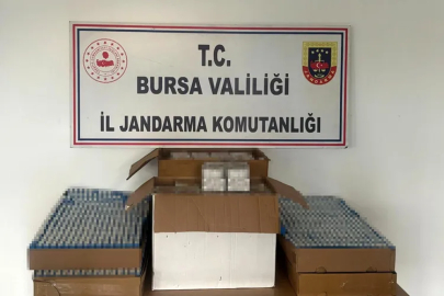 Yıldırım’da jandarmadan kaçak sigara baskını!