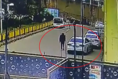 Bursa'da el freni çekilmeyen araç kazaya sebep oldu!