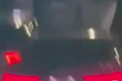 Aracı bağlanırken fotoğraf çekildi...