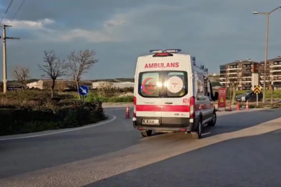 Bursa’da servis aracında gerilim dolu dakikalar!