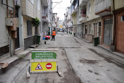 Osmangazi’de yol konforu artıyor!