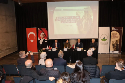 "Bursa'nın Yedi Yüzü" sempozyumu kentin tarihine ışık tuttu