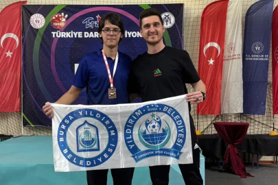 Yıldırım Belediyespor Dart şampiyonası'na damga vurdu!