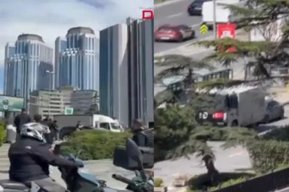 İsrail Konsolosluğu önünde çatışma! Çok sayıda ekip sevk edildi