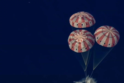 NASA'nın tarihi görevinde 4 astronot Dünya'ya ulaştı!