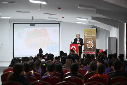 Öğrencilere israf ve sağlıklı beslenme eğitimi: BTSO sahada!