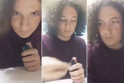 Okul saldırganının yeni görüntüsü ortaya çıktı! Canlı yayında şarjöre mermi doldurmuş