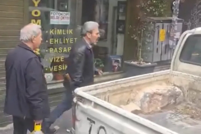 Bursa'da trafikte baltayla dehşet saçtı!