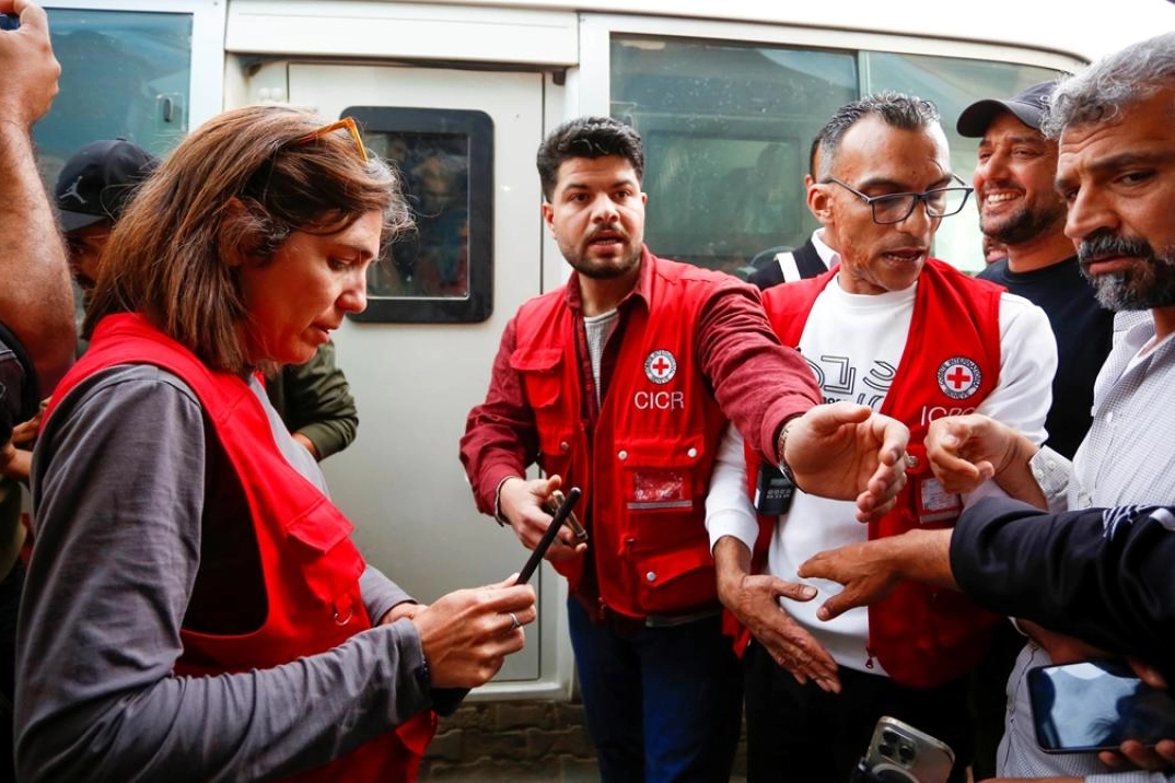 İsrail'in serbest bıraktığı bir grup Filistinli Gazze'ye ulaştı