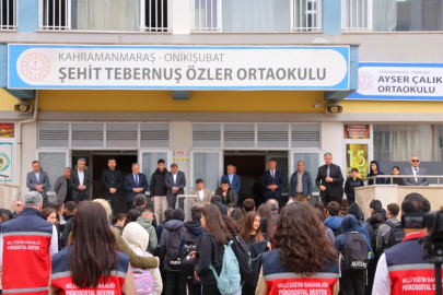 Kahramanmaraş’ta öğrenciler yeniden sınıfta