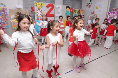 Osmangazi Belediyesi kreşlerinde 23 Nisan coşkusu yaşandı!