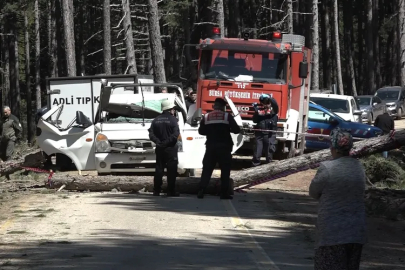 Uludağ Yolunda feci ölüm!