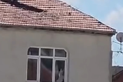 Yüksekte tehlikeli anlar!