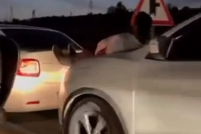 Bursa'da şoke eden anlar...
