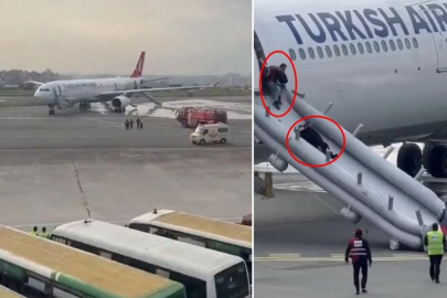 THY uçağında büyük panik!
