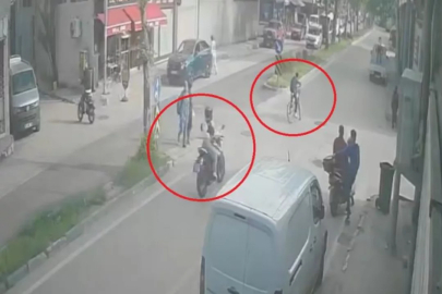 Bursa'da bir anlık tereddüt kaza getirdi!