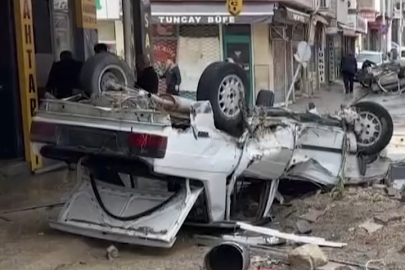 Samsun’da sağanağın ardından meydana gelen selin boyutu gün ağarınca ortaya çıktı.