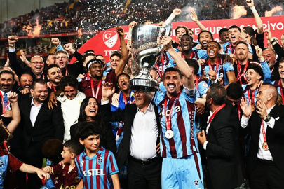 Trabzonspor, Ziraat Türkiye Kupası’nı kazandı