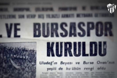 Anadolu devriminin mimarı Bursaspor, 63. yaşını Kutluyor