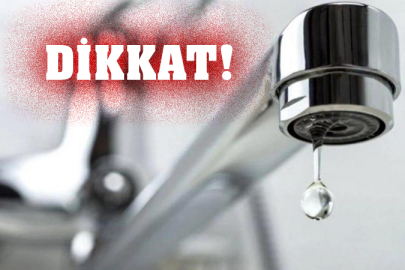 BUSKİ tarih verdi ! Su kesintileri olacak