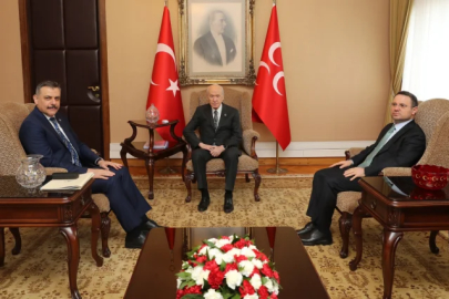 Bahçeli’ye Bakanlardan kritik ziyaret! TBMM’de yarım saatlik görüşme